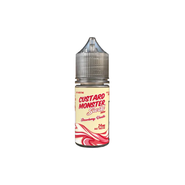 Strawberry Vanilla Custard Monster Salt Vape Juice